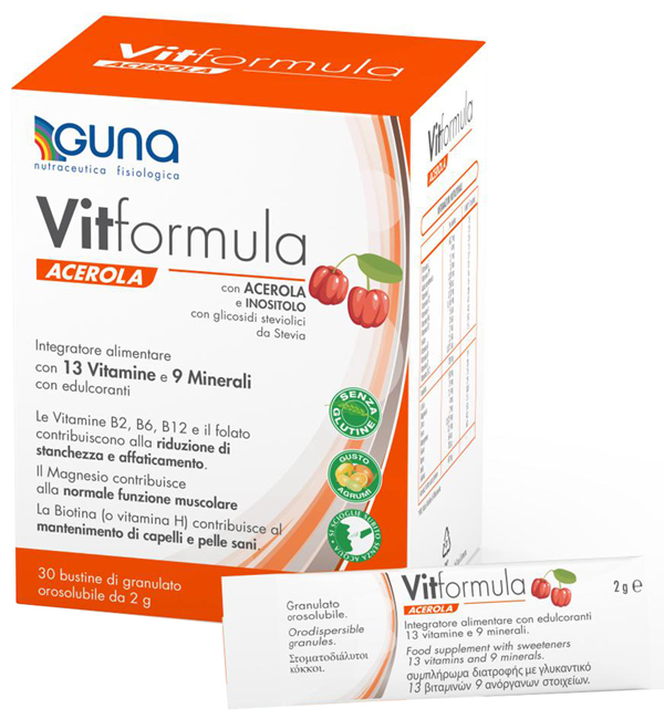 VITFORMULA ACEROLA 30 STICK 2 G - Farmacia Del Monaco