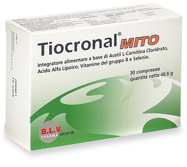 TIOCRONAL MITO 30 COMPRESSE - Farmacia Del Monaco