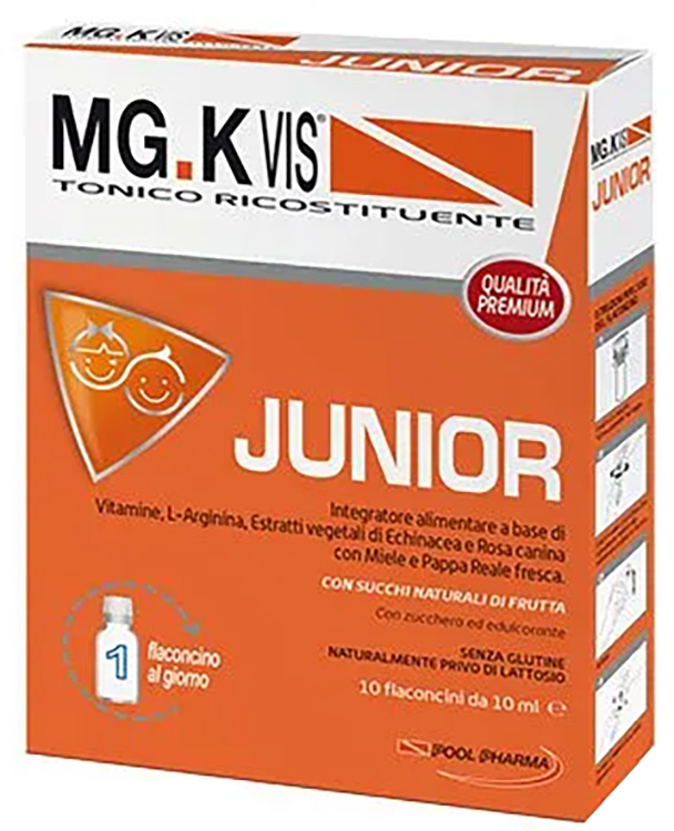 MGK VIS TONICO RICOSTITUENTE JUNIOR 10 FLACONCINI DA 10 ML - Farmacia Del Monaco