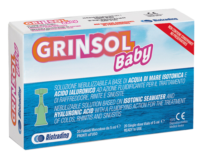 GRINSOL BABY 20 FIALE DA 5 ML - Farmacia Del Monaco
