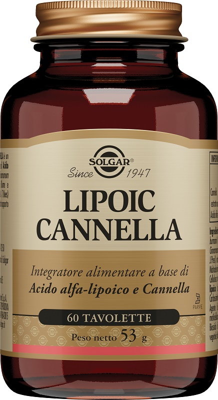 LIPOIC CANNELLA 60 TAVOLETTE - Farmacia Del Monaco