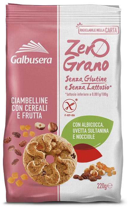 ZEROGRANO FROLLINI CEREALI FRUTTA 220 G - Farmacia Del Monaco