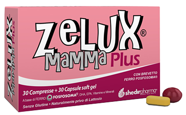 ZELUX MAMMA PLUS 30 COMPRESSE + 30 CAPSULE SOFT GEL - Farmacia Del Monaco