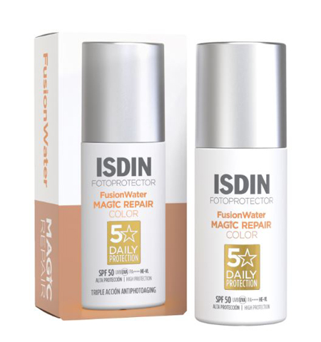 FOTOPROTECTOR FUSION WATER MAGIC REPAIR COLOR SPF 50 50 ML - Farmacia Del Monaco