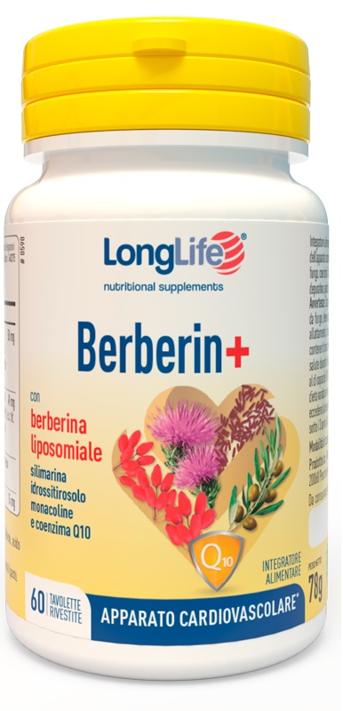 LONGLIFE BERBERIN+ 60 TAVOLETTE RIVESTITE - Farmacia Del Monaco