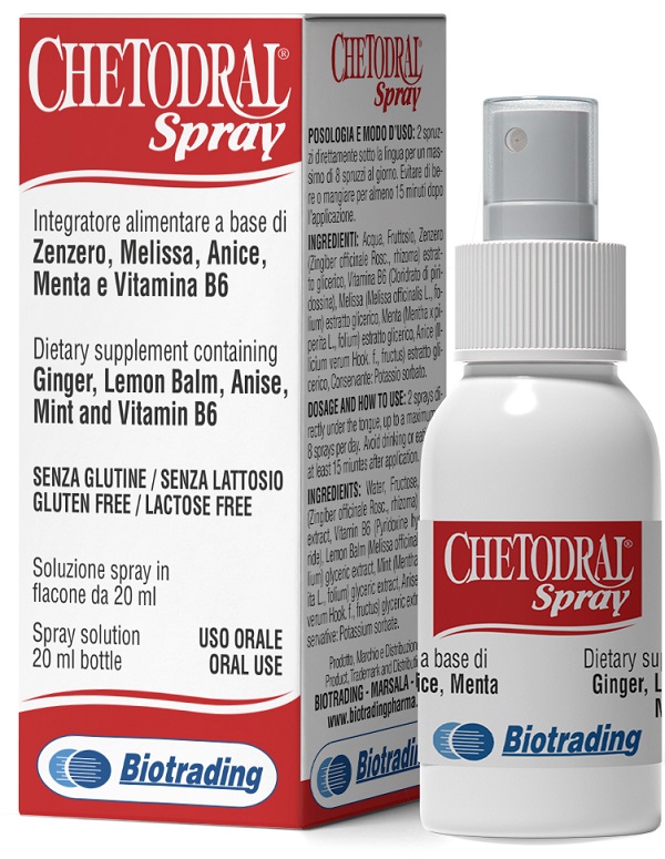 CHETODRAL SPRAY 20 ML - Farmacia Del Monaco