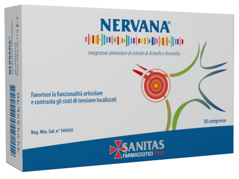 NERVANA 30 COMPRESSE - Farmacia Del Monaco