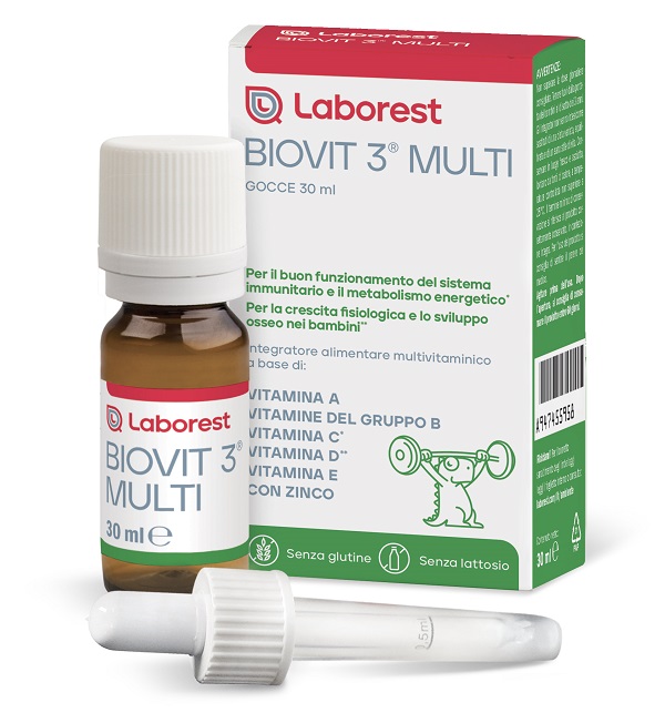 BIOVIT 3 MULTI GOCCE 30 ML - Farmacia Del Monaco