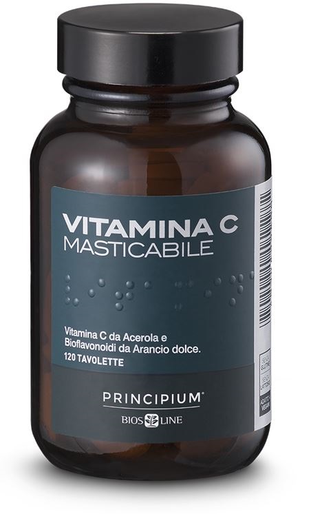 PRINCIPIUM VITAMINA C MASTICABILE 120 TAVOLETTE - Farmacia Del Monaco