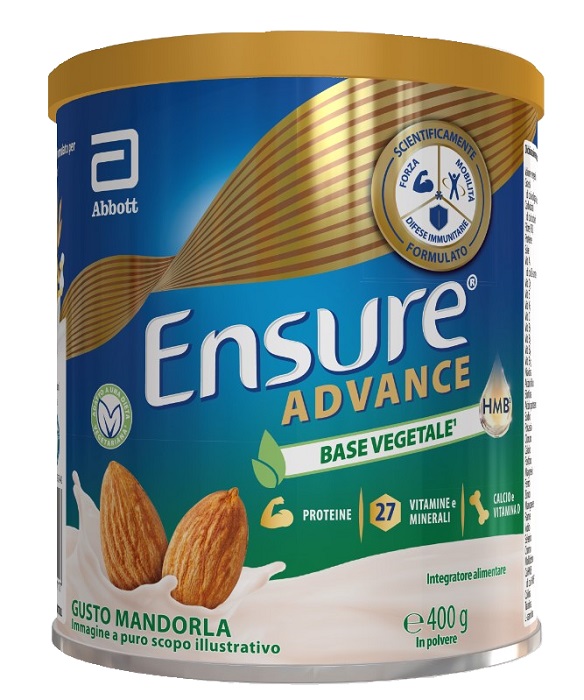 ENSURE ADVANCE BASE VEGETALE 400 G - Farmacia Del Monaco