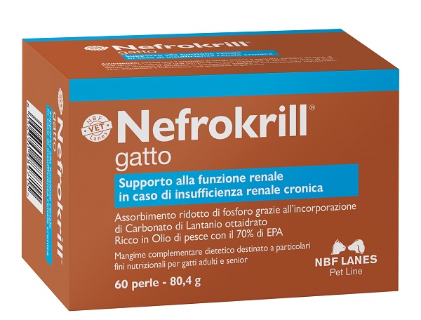 NEFROKRILL GATTO 60 PERLE - Farmacia Del Monaco