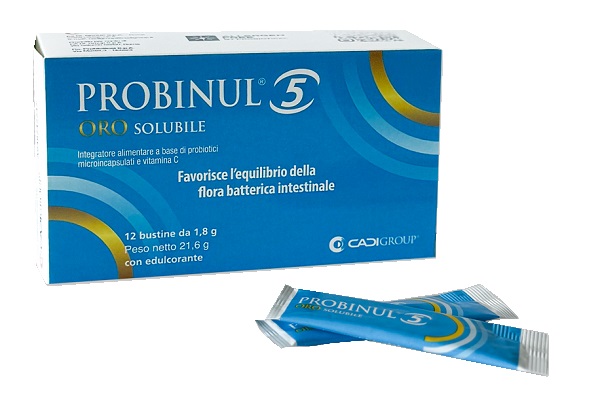 PROBINUL 5 OROSOLUBILE 12STICKPACK - Farmacia Del Monaco