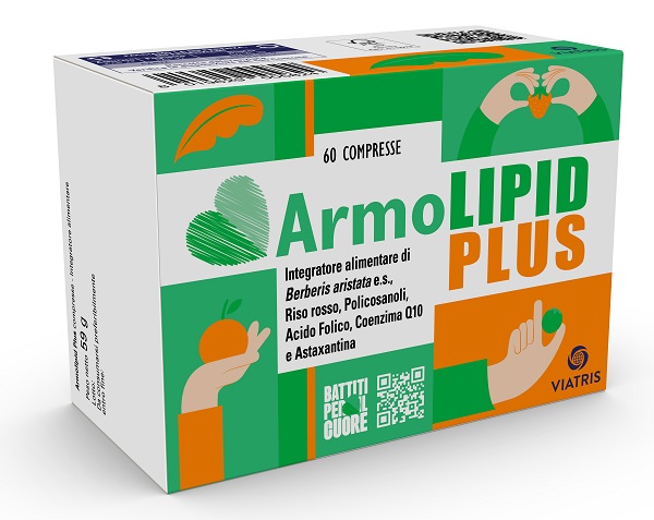 ARMOLIPID PLUS 60 COMPRESSE EDIZIONE LIMITATA BATTITI PER IL CUORE 2024 - Farmacia Del Monaco