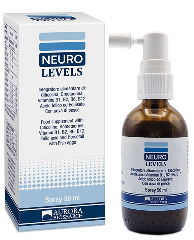 NEURO LEVELS SPRAY 50 ML - Farmacia Del Monaco