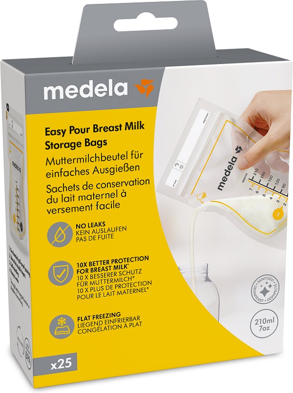 EASY POUR SACCA CONSERVAZIONE LATTE MATERNO 25 PEZZI - Farmacia Del Monaco