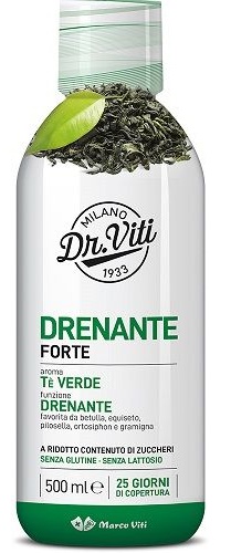 DR VITI DRENANTE FORTE TE VERDE 500 ML SENZA ZUCCHERI - Farmacia Del Monaco