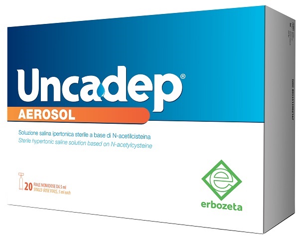 UNCADEP AEROSOL 20 FIALE MONODOSE DA 5 ML - Farmacia Del Monaco