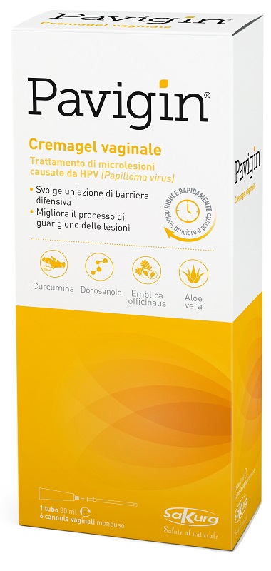 PAVIGIN CREMAGEL VAGINALE 30 ML CON 6 CANNULE VAGINALI MONOUSO - Farmacia Del Monaco