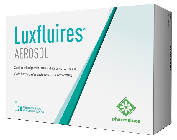 SOLUZIONE PER AEROSOL LUXFLUIRES 20 FIALE 5 ML - Farmacia Del Monaco