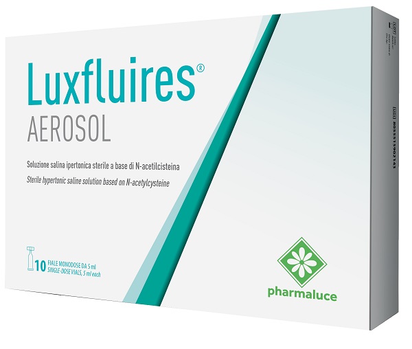 SOLUZIONE PER AEROSOL LUXFLUIRES 10 FIALE 5 ML - Farmacia Del Monaco