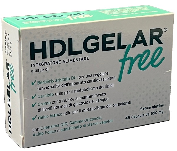 HDLGELAR FREE 45 CAPSULE DA 550 MG - Farmacia Del Monaco