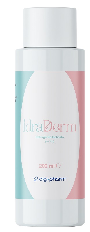 IDRADERM DETERGENTE DELICATO PH4,5 200 ML - Farmacia Del Monaco