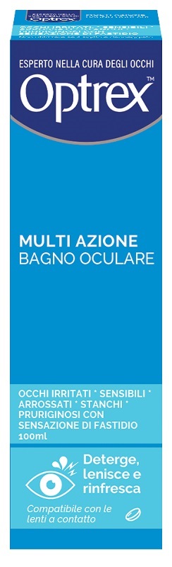 BAGNO OCULARE OPTREX MULTI AZIONE 100 ML - Farmacia Del Monaco