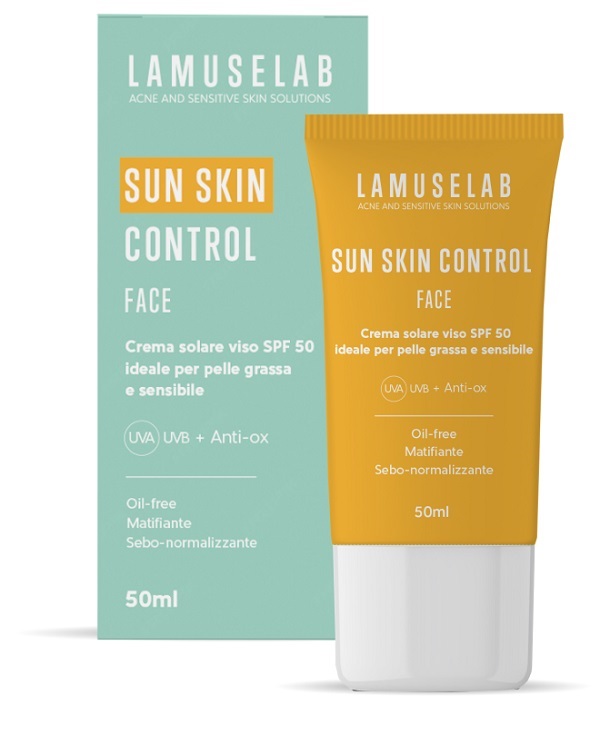 LAMUSELAB SUN SKIN CONTROL 50 ML - Farmacia Del Monaco