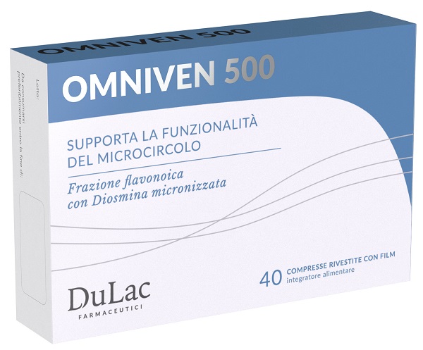 OMNIVEN 500 40 COMPRESSE - Farmacia Del Monaco