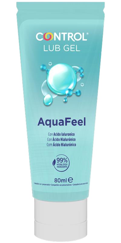CONTROL AQUAFEEL LUBRIFICANTE 80 ML - Farmacia Del Monaco