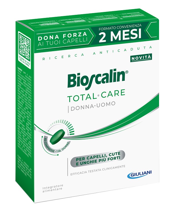BIOSCALIN TOTAL CARE 60 COMPRESSE - Farmacia Del Monaco