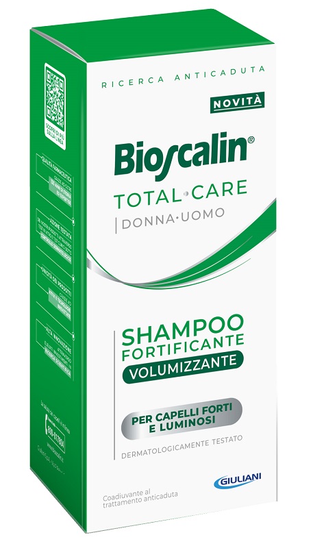 BIOSCALIN TOTAL CARE SHAMPOO FORTIFICANTE VOLUMIZZANTE 200 ML - Farmacia Del Monaco