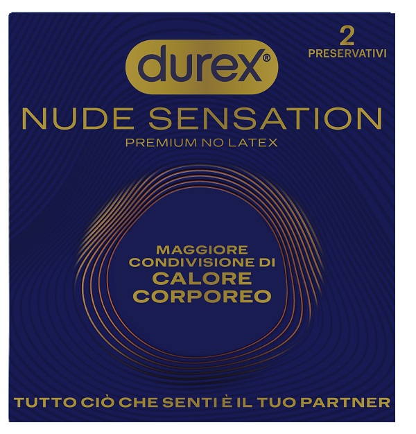 PRESERVATIVO DUREX NUDE SENSATION 2 PEZZI - Farmacia Del Monaco