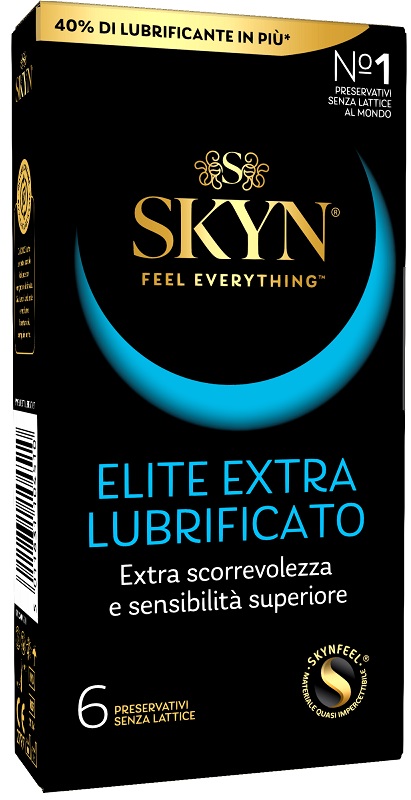 PROFILATTICO SKYN ELITE EXTRA LUBRIFICATO 6 PEZZI - Farmacia Del Monaco