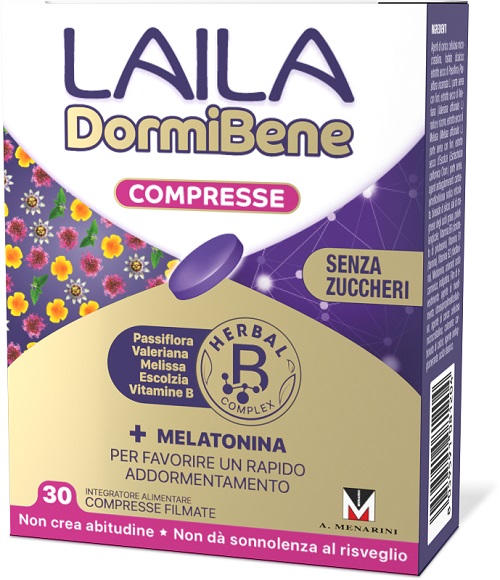LAILA DORMIBENE 30 COMPRESSE - Farmacia Del Monaco