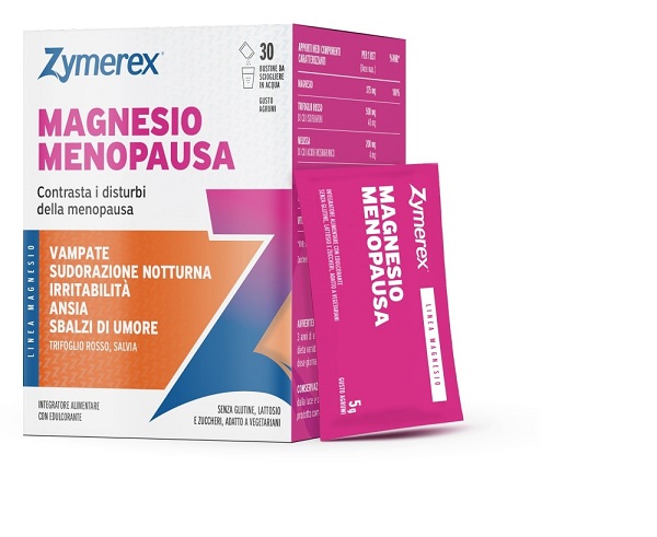ZYMEREX MAGNESIO MENOPAUSA 30 BUSTINE - Farmacia Del Monaco