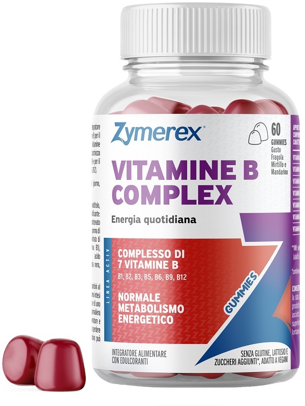 ZYMEREX VITAMINE B COMPLEX 60 GUMMIES - Farmacia Del Monaco