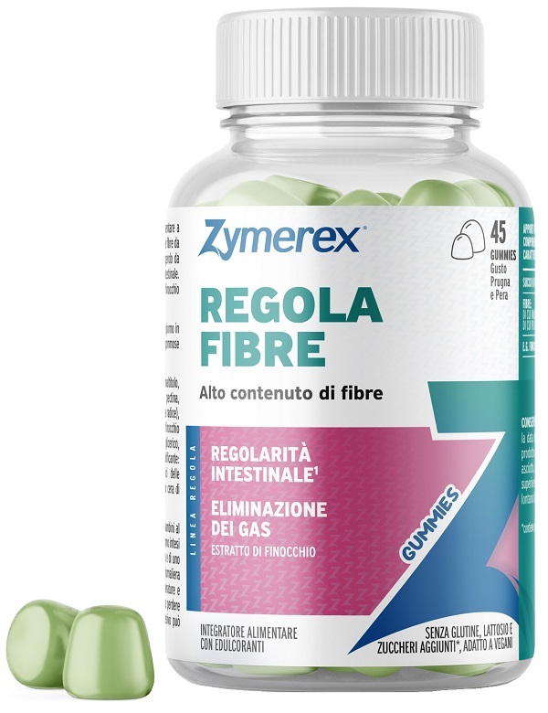 ZYMEREX REGOLA FIBRE 45 GUMMIES - Farmacia Del Monaco