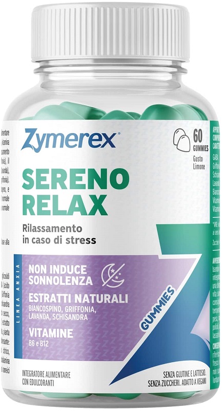 ZYMEREX SERENO RELAX 60 GOMMOSE - Farmacia Del Monaco