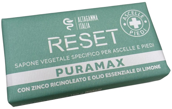 PURAMAX RESET SAPONE VEGETALE ASCELLE E PIEDI 100 G - Farmacia Del Monaco