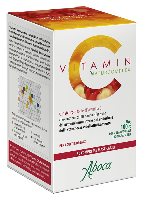 VITAMIN C NATURCOMPLEX 30 COMPRESSE DA 2 G - Farmacia Del Monaco