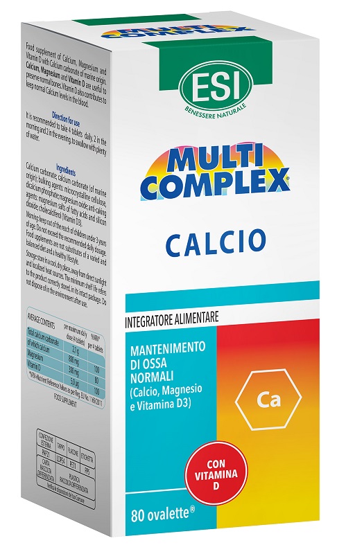 ESI MULTICOMPLEX CALCIO 80 OVALETTE - Farmacia Del Monaco