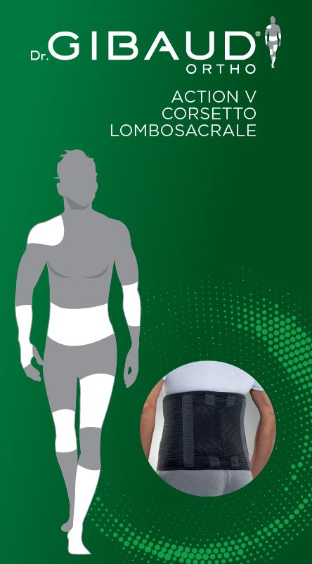 CORSETTO LOMBOSACRALE GIBAUD ORTHO ACTION V 2 - Farmacia Del Monaco