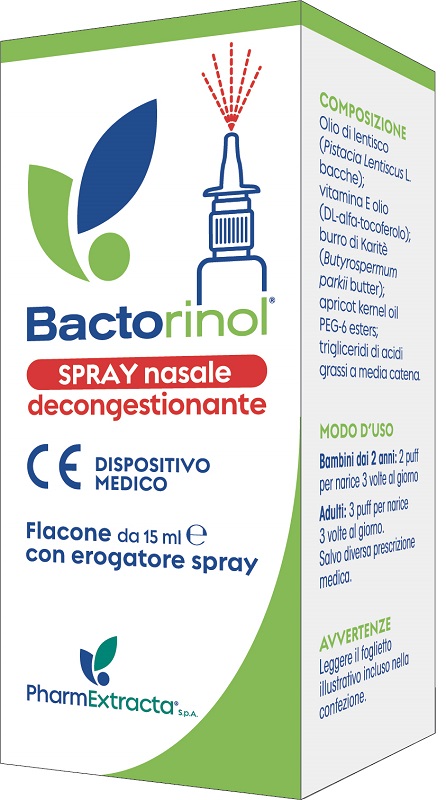 BACTORINOL SPRAY NASALE 15 ML - Farmacia Del Monaco