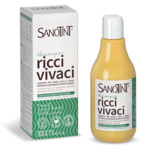 SANOTINT SHAMPOO RICCI VIVACI 250 ML - Farmacia Del Monaco