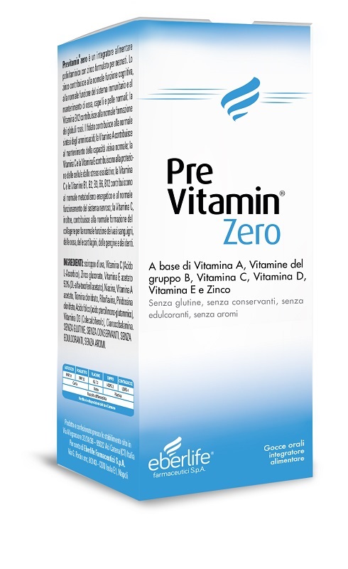 PREVITAMIN ZERO 9 ML - Farmacia Del Monaco