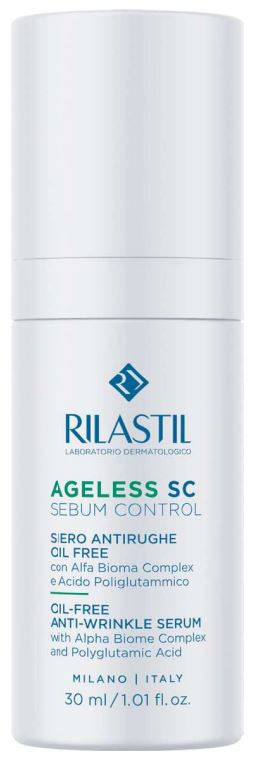 RILASTIL AGELESS SC SEBUM CONTROL SIERO ANTIRUGHE OIL FREE 30 ML - Farmacia Del Monaco