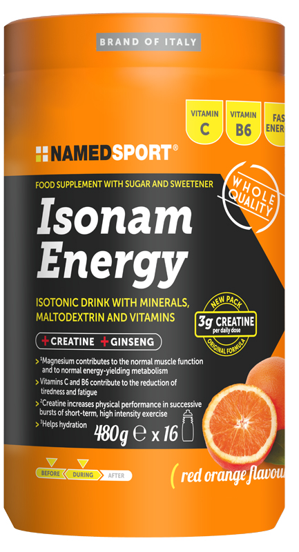 ISONAM ENERGY ORANGE 480 G - Farmacia Del Monaco
