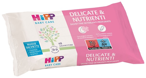 HIPP SALVIETTINE DELICATE & NUTRIENTI 48 PEZZI - Farmacia Del Monaco