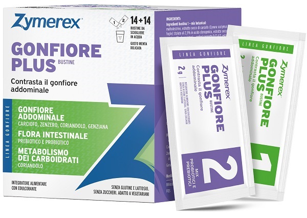 ZYMEREX GONFIORE PLUS 28 BUSTINE - Farmacia Del Monaco